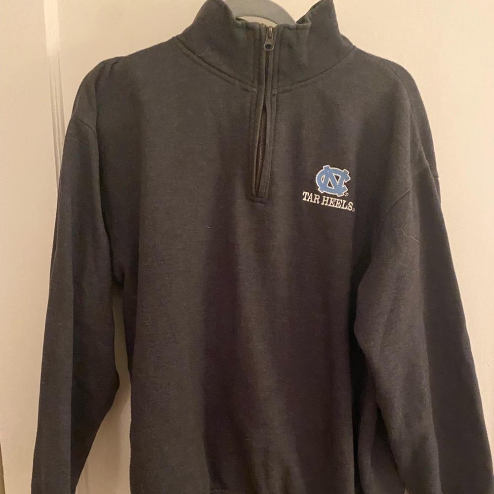 UNC quarter zip sweatshirt
